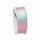 PRÄSENT Satinband Rainbow pastell 25mmx3m