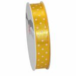 PRÄSENT Punkteband MiniDots gelb 15mmx3m
