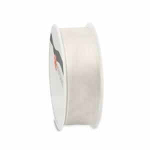 PRÄSENT Organzaband Four Seasons creme 25mmx3m
