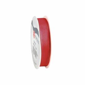 PRÄSENT Taftband Europa rot 15mmx10m