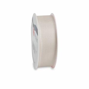 PRÄSENT Taftband Europa elfenbein 25mmx10m