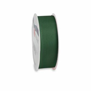 PRÄSENT Taftband Europa tannengrün 25mmx10m