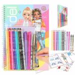 DEPESCHE TOPModel Malbuch-Set mit Stickern