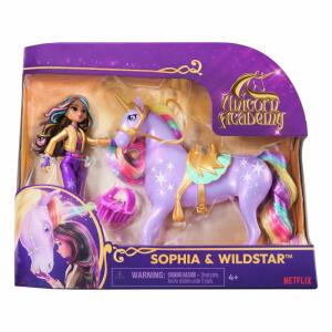 Unicorn Academy Spielfiguren Sophia & Wildstar