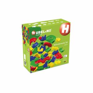 HUBELiNO Kugelbahn Bahnelemente Set 55teilig