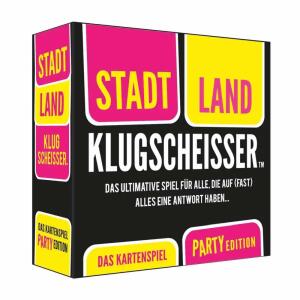 Kartenspiel Stadt Land Klugscheisser Party Edition