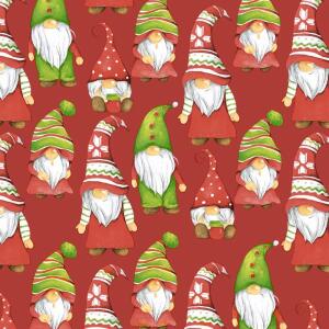 Paper+Design Servietten Santa Time repeat 24x24cm 20 Stück