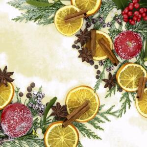 Paper+Design Servietten Fragrance Xmas 33x33cm 20 Stück
