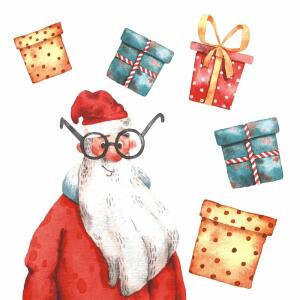 Paper+Design Servietten Goofy Santa 33x33cm 20 Stück