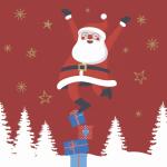 Paper+Design Servietten Santa Time 33x33cm 20 Stück