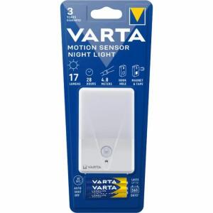 Varta LED Nachtlicht Motion Sensor Night Light mit Bewegungssensor automatische Abschaltung grau