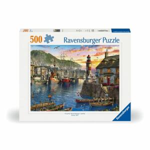 Ravensburger Puzzle Morgens am Hafen 500 Teile