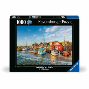 Ravensburger Puzzle Deutschland Collection Romantische Hafenwelt von Ahrenshoop 1000 Teile