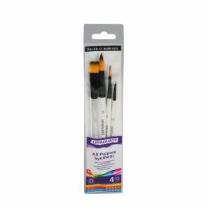 DALER ROWNEY Pinselset Graduate 4er kurzstielig Synthetik