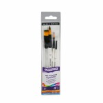 DALER ROWNEY Pinselset Graduate 4er kurzstielig Synthetik