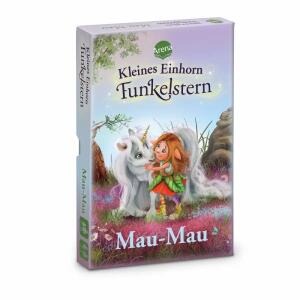 Arena Kartenspiel Mau-Mau Kleines Einhorn Funkelstern