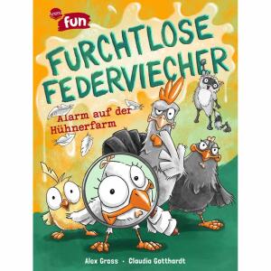 Arena Kinderbuch Furchtlose Federviecher Band 1 - Alarm auf der Hühnerfarm