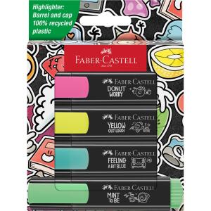 Faber Castell Textmarker TL 46 Graffiti 1-5 mm 4er