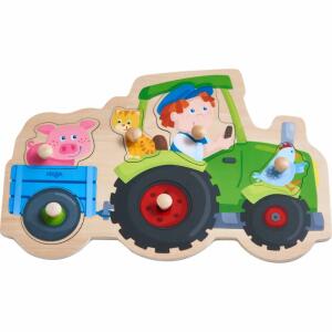 HABA Greifpuzzle Lustige Traktorfahrt