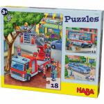 HABA Puzzles Feuerwehr & Co.