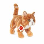 Teddy-Hermann Plüsch Katze stehend rotgetigert...