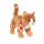 Teddy-Hermann Plüsch Katze stehend rotgetigert orange 20cm