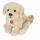Teddy-Hermann Plüsch Golden Retriever sitzend cremefarben 25cm