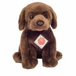 Teddy-Hermann Plüsch Labrador sitzend dunkelbraun 25cm