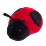 Teddy-Hermann Plüsch Marienkäfer rot/schwarz 11cm