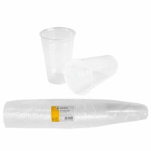 Trinkbecher PP transparent 0,5l 50 Stück