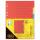 Idena Kartonregister 6teilig 6 Farben 150g/m² DIN A4