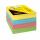 Idena Notizklotz geleimt farbig 9x9cm 700 Blatt