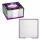Idena Zettelbox Bicolor 500 Blatt lila/grün 103x103x57mm 80g/m²