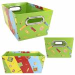 Idena Ablagekorb Schule mehrfarbig 17,8x27,9x12,7cm
