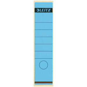 LEITZ Rückenschilder lang breit blau 10 Stück selbstklebend