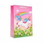 Idena Geschenktasche Kinder Motiv Einhorn mehrfarbig...