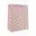 Idena Geschenktasche Blumen Kraftpapier 140g/m² pink 18x23x8cm