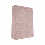 Idena Geschenktasche Blumen Kraftpapier 140g/m² pink...