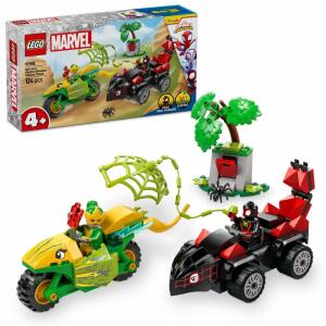 LEGO Marvel Spidey Actionspaß mit Spin und Electro in ihren Dino Flitzern