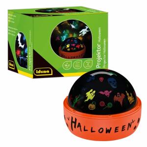 Idena LED Projektor Halloween 16,2x16,2x13cm