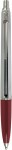 Kugelschreiber EPOCA CHROME, Schaft chrom/burgundrot,...