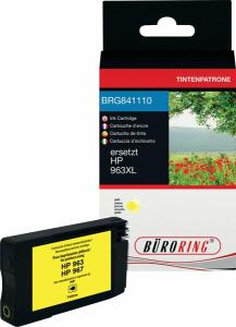 Tintenpatrone, ersetzt HP 963XL Y, 26ml, gelb