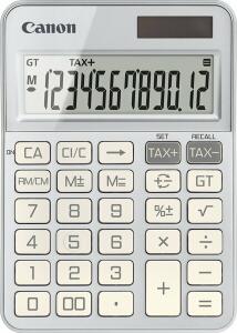 Tischrechner KS-125KB-BL 12-stellig, TAX, Prozentrechnung, Wurzelberechnung, Konstantenberechnung, GT-Speicher, silber