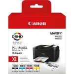 Multipack Tintenpatrone PGI-1500XL, für Canon...