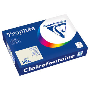 Kopierpapier Trophee, DIN A4, 160g/qm, 250 Blatt, perlgrau