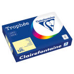 Trophee farbiges Papier, DIN A4, 120g/qm, 250 Blatt, gelb
