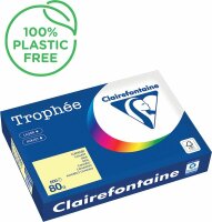 Kopierpapier Trophee, DIN A4, 80g/qm, 500 Blatt, gelb