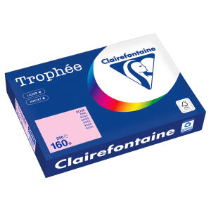 Kopierpapier Trophee, DIN A4, 160g/qm, 250 Blatt, rosa