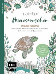 Inspiration Meeresrauschen, Malbuch für Erwachsene