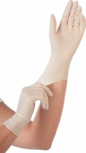 Latexhandschuhe Grip, puderfrei, Gr. 6/XS, weiß, 100 Stück